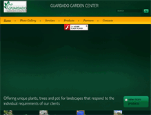 Tablet Screenshot of guardadogardencenter.com